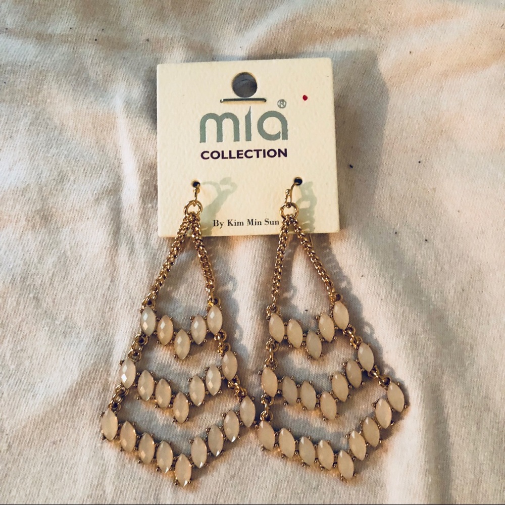 Crewed Color Chandelier Earrings